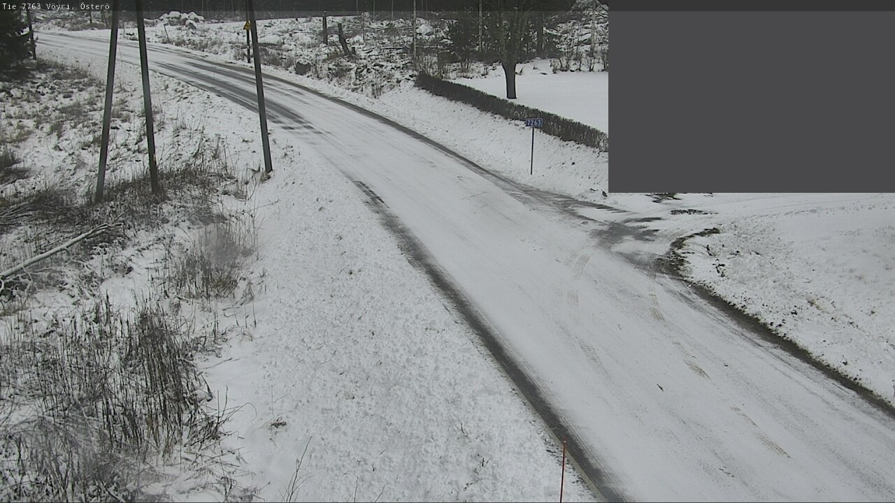 Weather Camera Image Väg 7763 Vöyri, Österö, Vöyri, Pohjanmaa