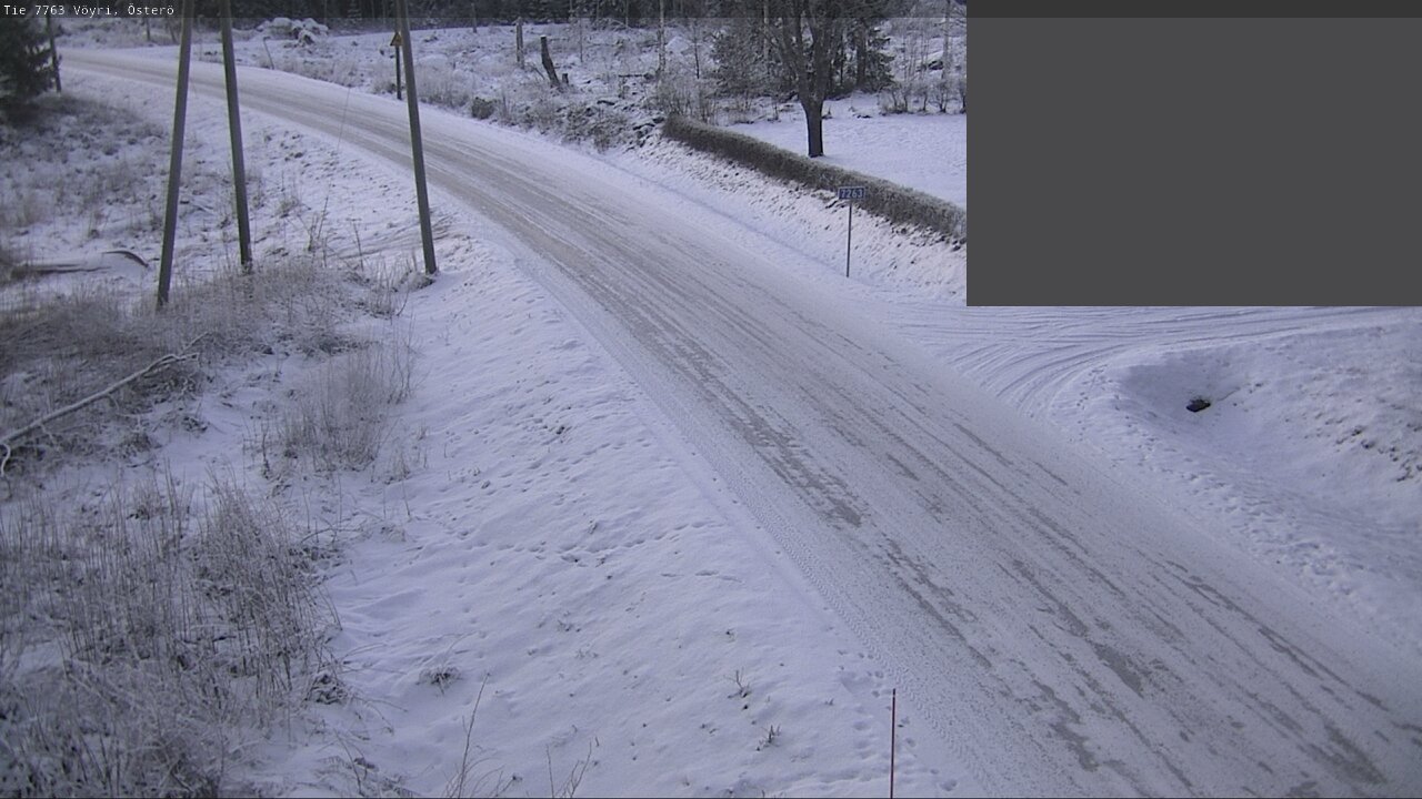 Weather Camera Image Väg 7763 Vöyri, Österö, Vöyri, Pohjanmaa