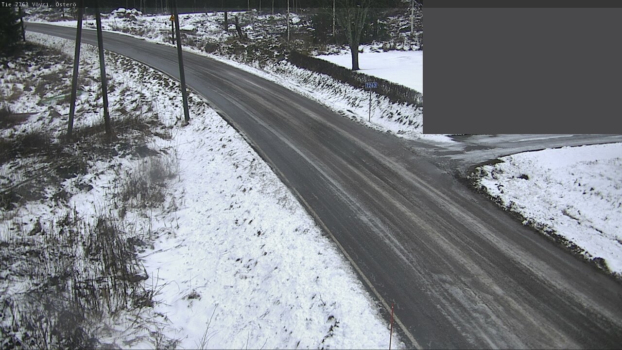 Weather Camera Image Väg 7763 Vöyri, Österö, Vöyri, Pohjanmaa