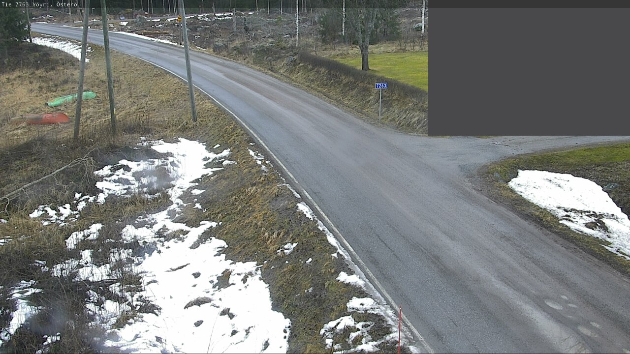 Weather Camera Image Road 7763 Vöyri, Österö, Vöyri, Pohjanmaa