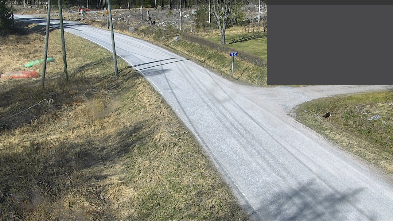 Weather Camera Image Road 7763 Vöyri, Österö, Vöyri, Pohjanmaa