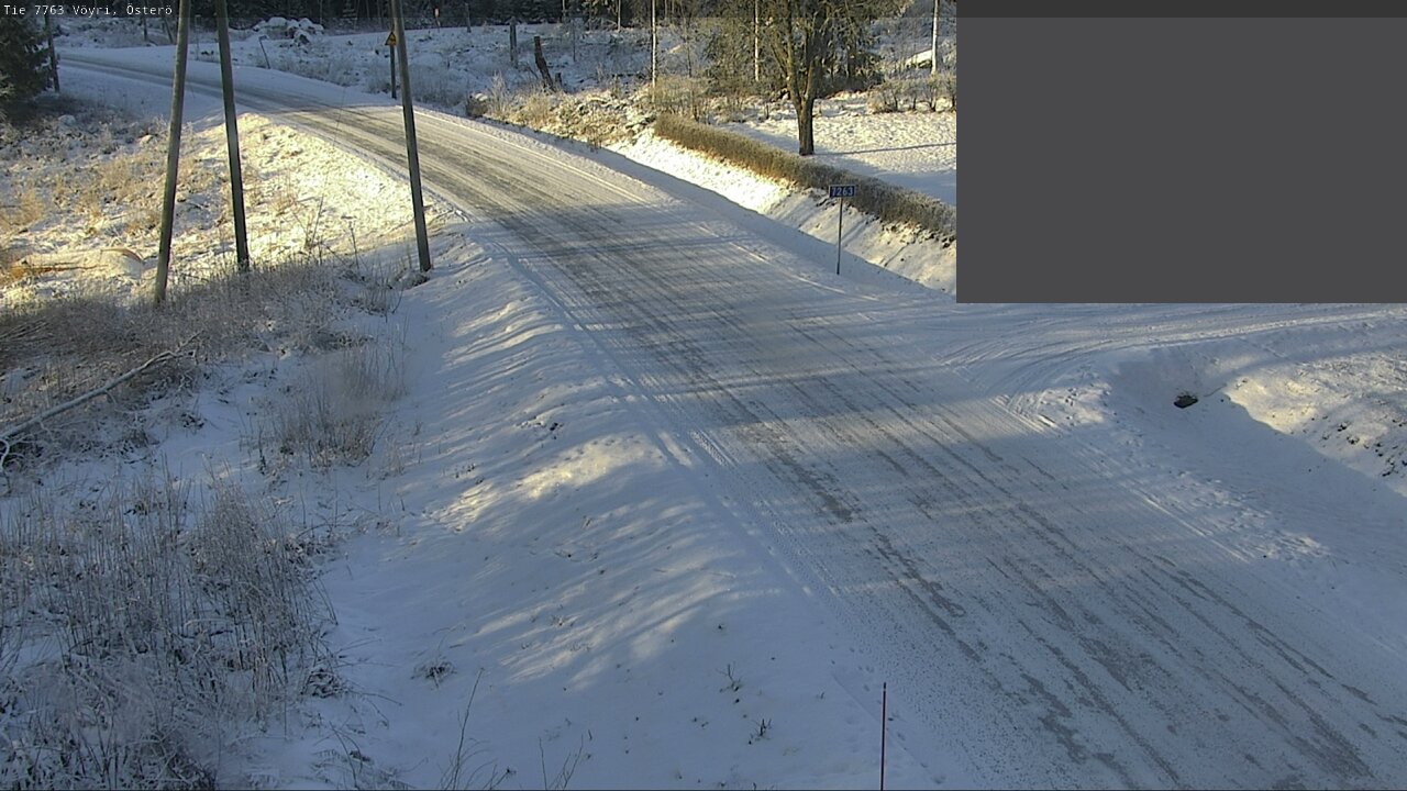 Weather Camera Image Road 7763 Vöyri, Österö, Vöyri, Pohjanmaa