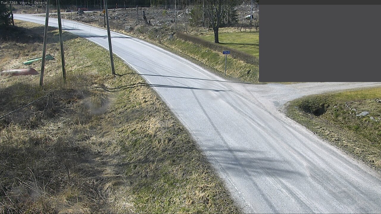 Weather Camera Image Road 7763 Vöyri, Österö, Vöyri, Pohjanmaa