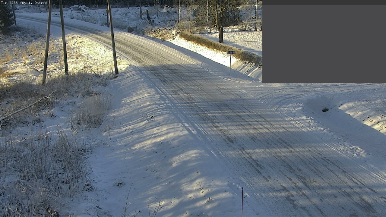 Weather Camera Image Road 7763 Vöyri, Österö, Vöyri, Pohjanmaa