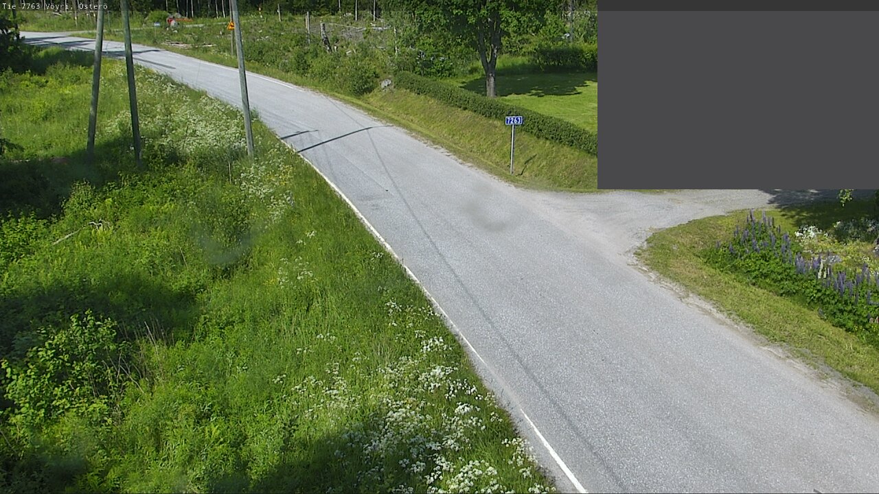 Weather Camera Image Väg 7763 Vöyri, Österö, Vöyri, Pohjanmaa