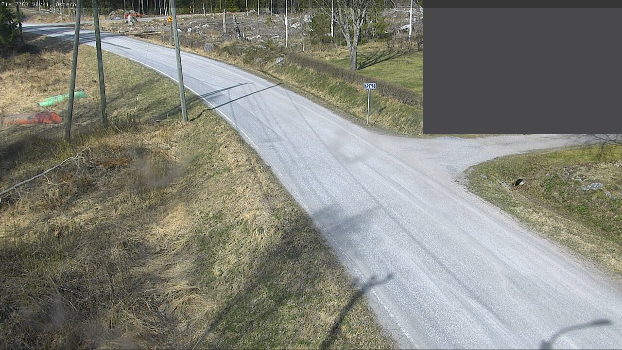Weather Camera Image Road 7763 Vöyri, Österö, Vöyri, Pohjanmaa