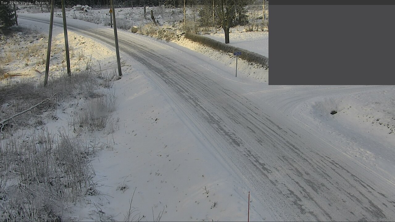 Weather Camera Image Road 7763 Vöyri, Österö, Vöyri, Pohjanmaa