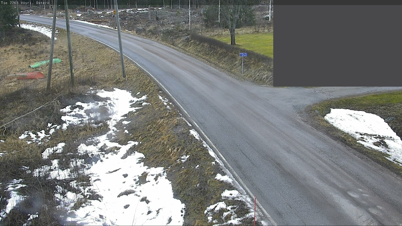 Weather Camera Image Väg 7763 Vöyri, Österö, Vöyri, Pohjanmaa