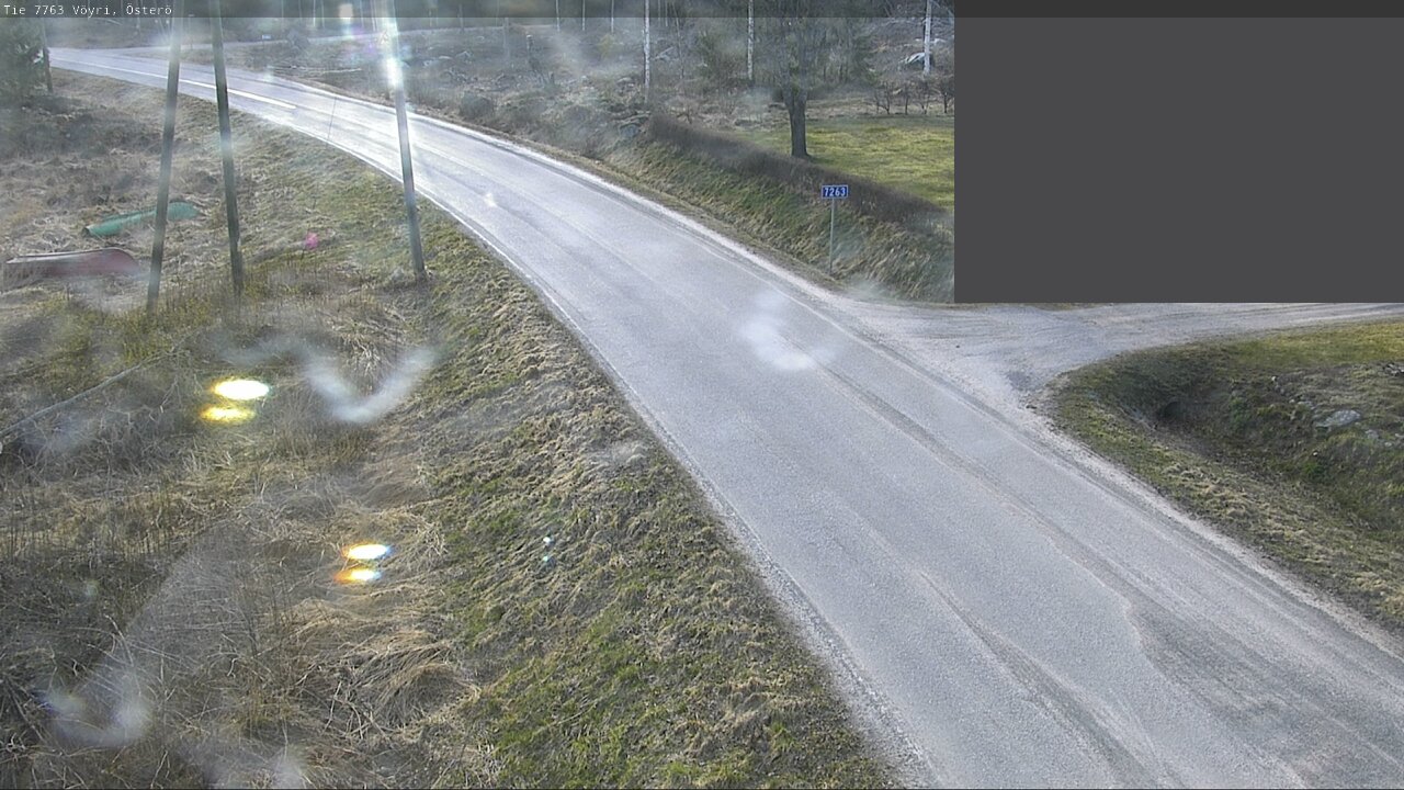 Weather Camera Image Road 7763 Vöyri, Österö, Vöyri, Pohjanmaa