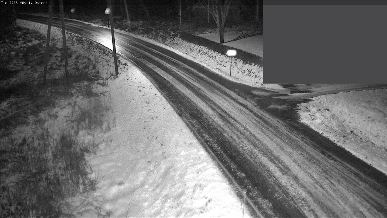 Weather Camera Image Väg 7763 Vöyri, Österö, Vöyri, Pohjanmaa
