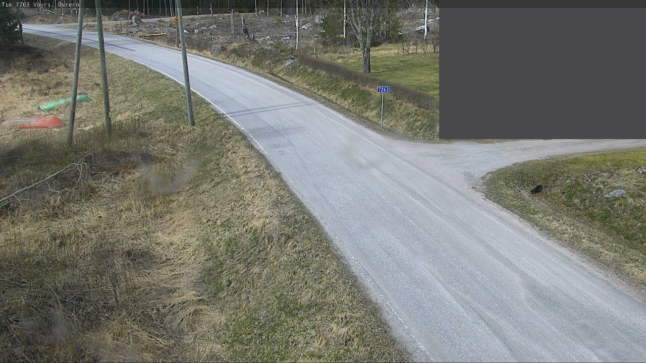 Weather Camera Image Väg 7763 Vöyri, Österö, Vöyri, Pohjanmaa