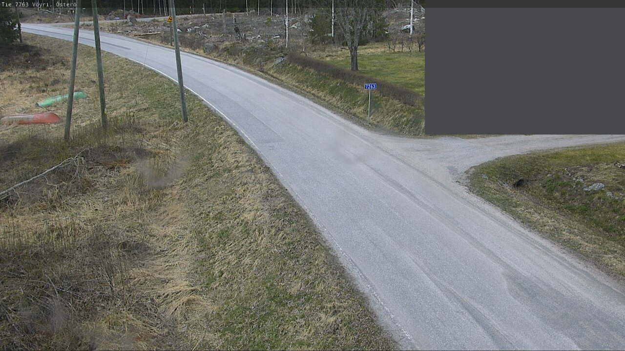 Weather Camera Image Väg 7763 Vöyri, Österö, Vöyri, Pohjanmaa