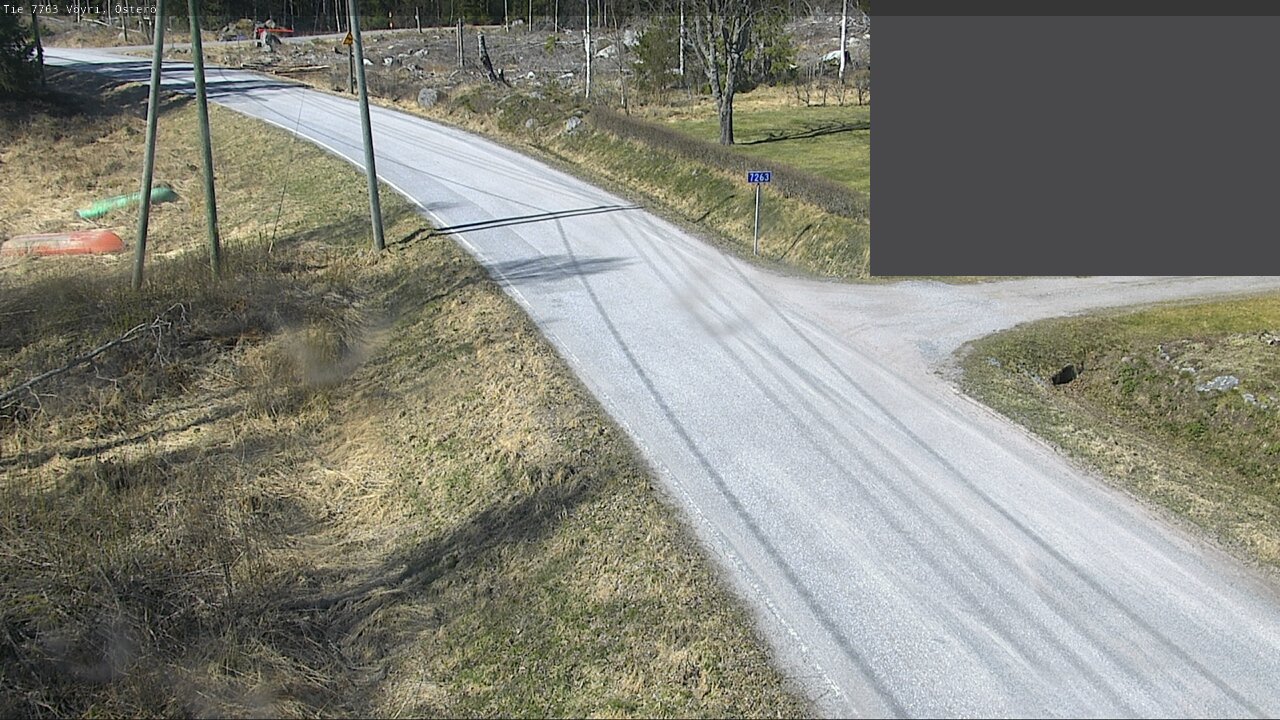 Weather Camera Image Road 7763 Vöyri, Österö, Vöyri, Pohjanmaa