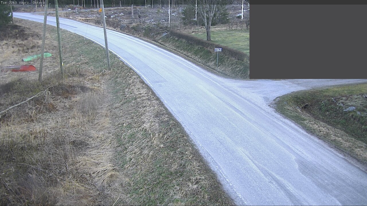 Weather Camera Image Väg 7763 Vöyri, Österö, Vöyri, Pohjanmaa