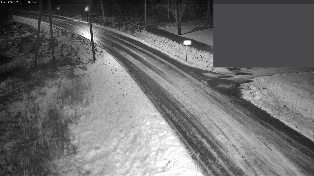 Weather Camera Image Väg 7763 Vöyri, Österö, Vöyri, Pohjanmaa