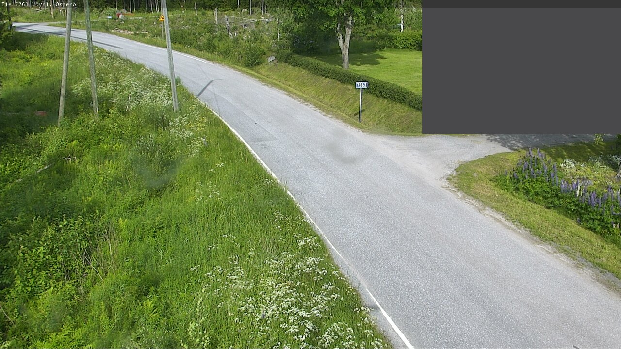 Weather Camera Image Väg 7763 Vöyri, Österö, Vöyri, Pohjanmaa