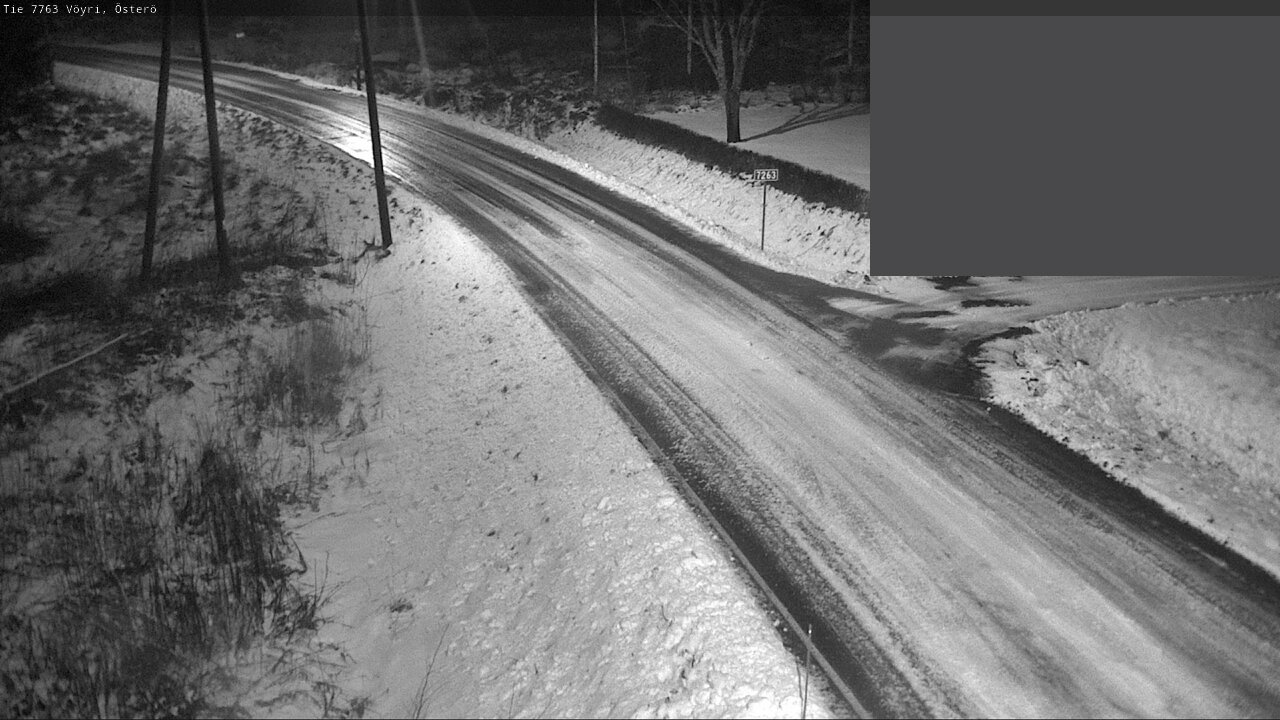Weather Camera Image Väg 7763 Vöyri, Österö, Vöyri, Pohjanmaa