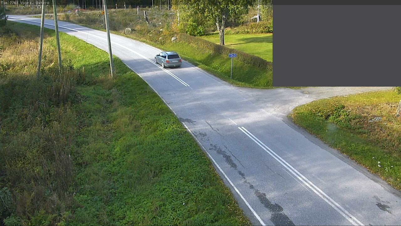 Weather Camera Image Väg 7763 Vöyri, Österö, Vöyri, Pohjanmaa