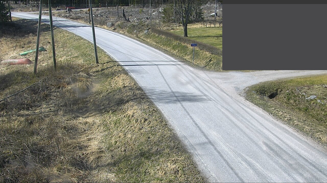 Weather Camera Image Road 7763 Vöyri, Österö, Vöyri, Pohjanmaa