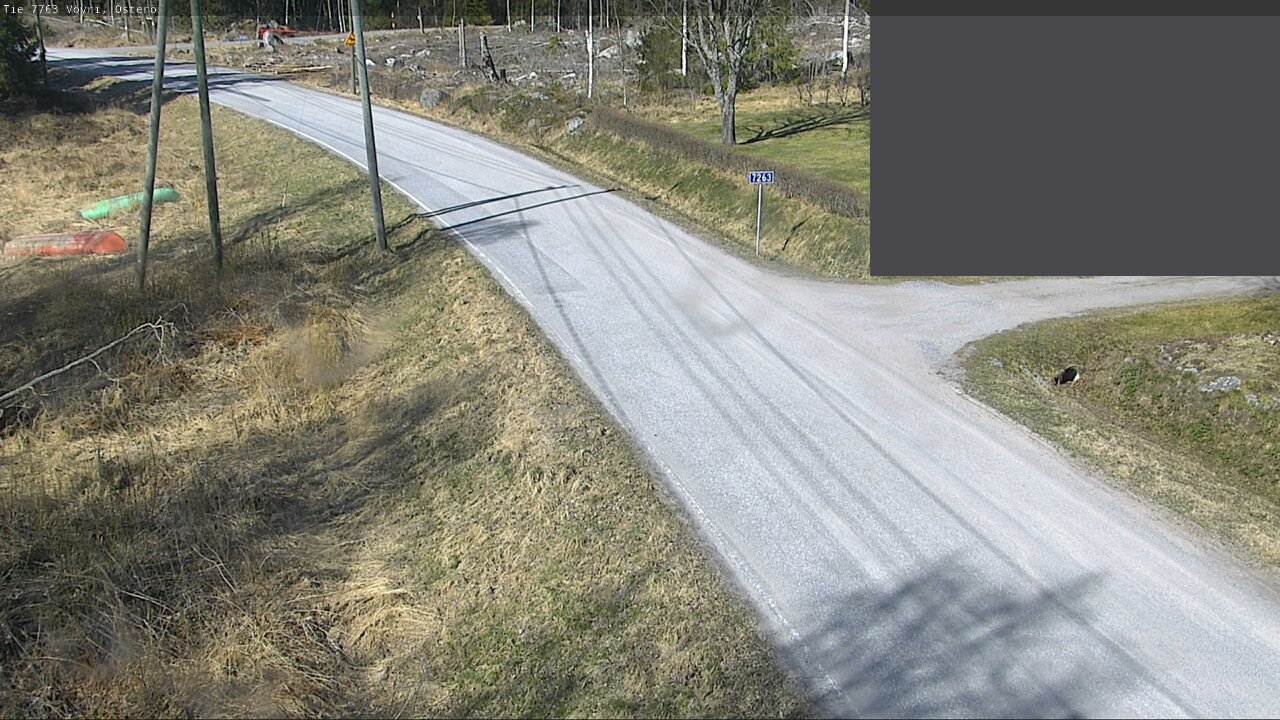 Weather Camera Image Road 7763 Vöyri, Österö, Vöyri, Pohjanmaa