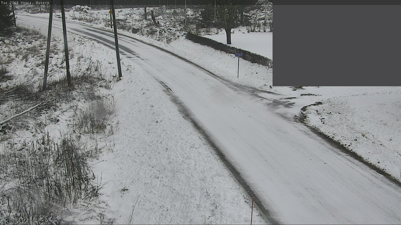 Weather Camera Image Väg 7763 Vöyri, Österö, Vöyri, Pohjanmaa