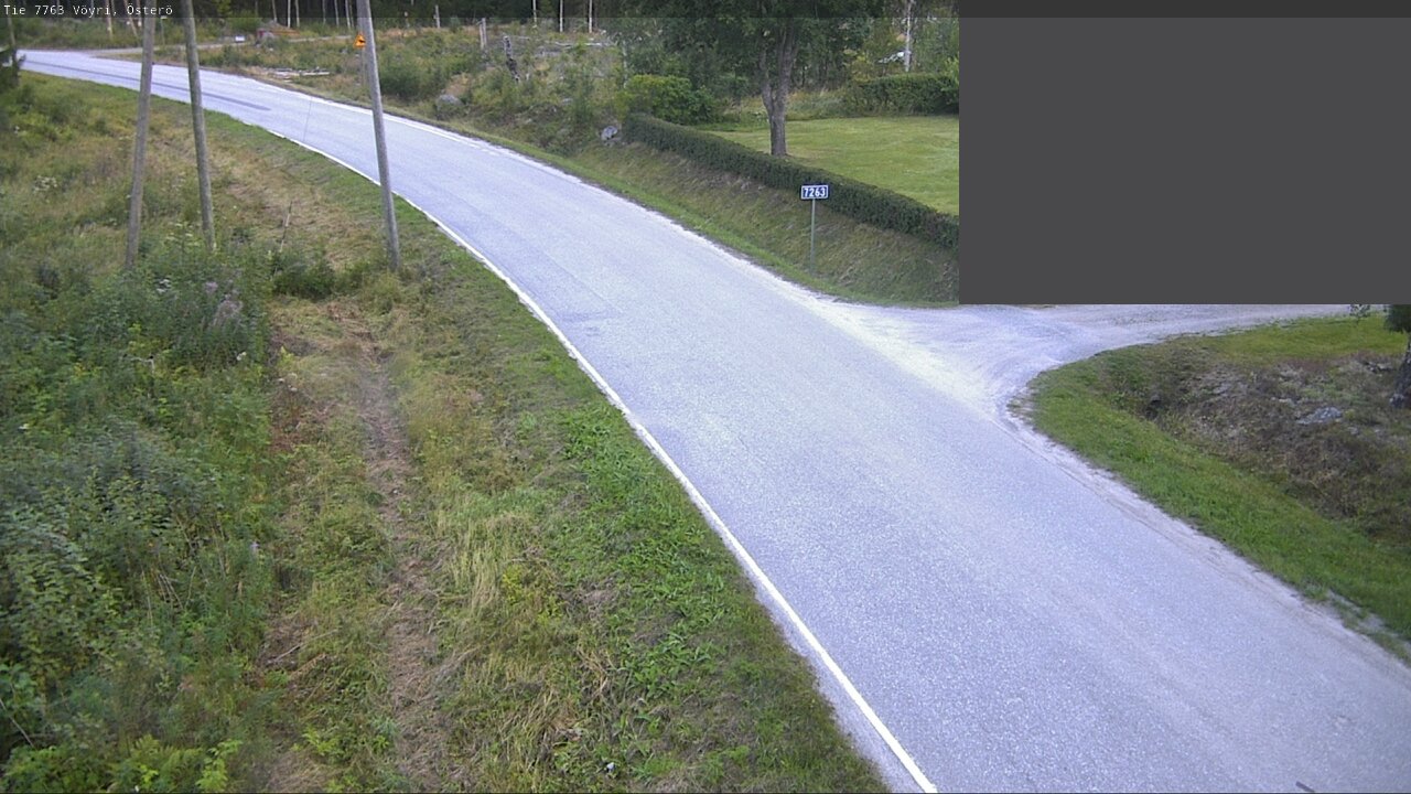 Weather Camera Image Road 7763 Vöyri, Österö, Vöyri, Pohjanmaa