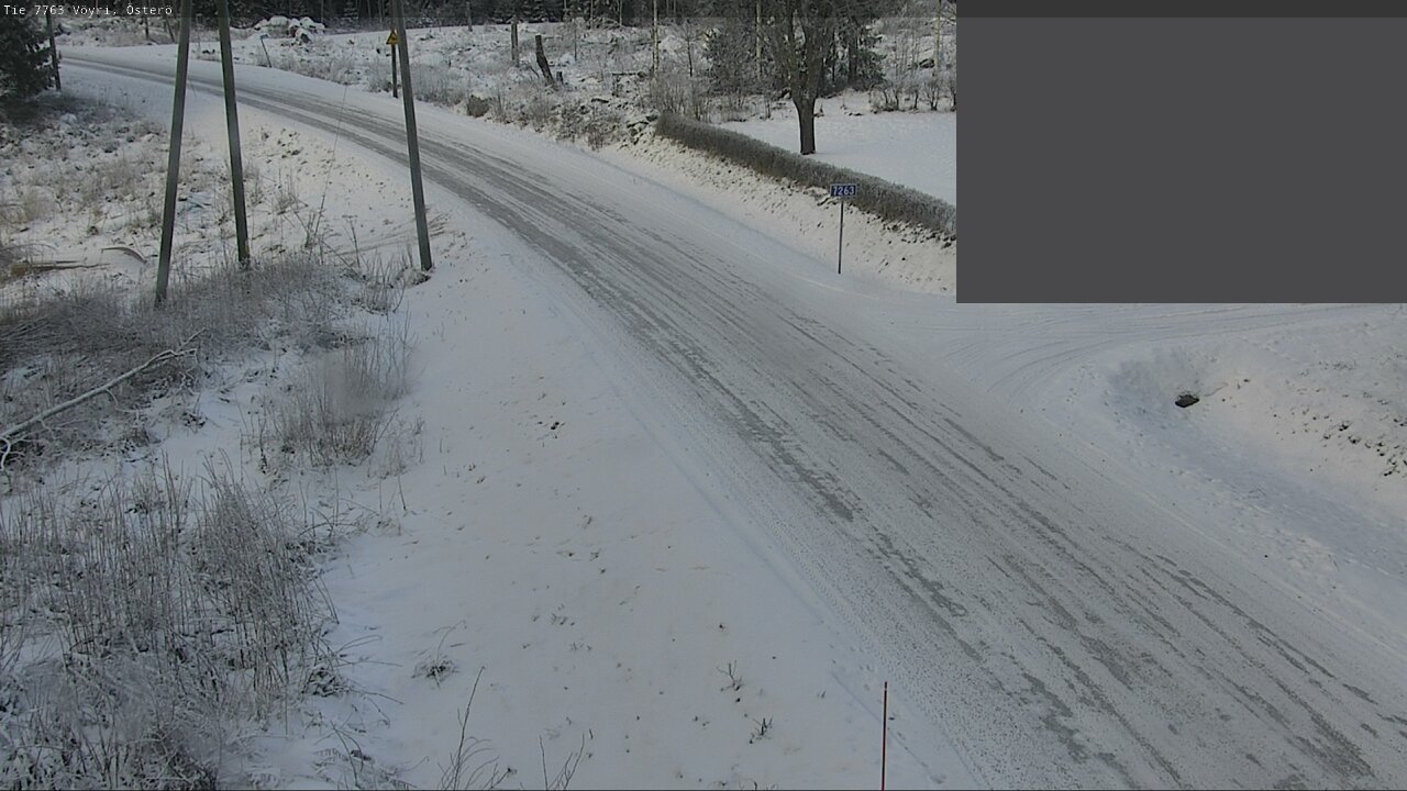 Weather Camera Image Road 7763 Vöyri, Österö, Vöyri, Pohjanmaa