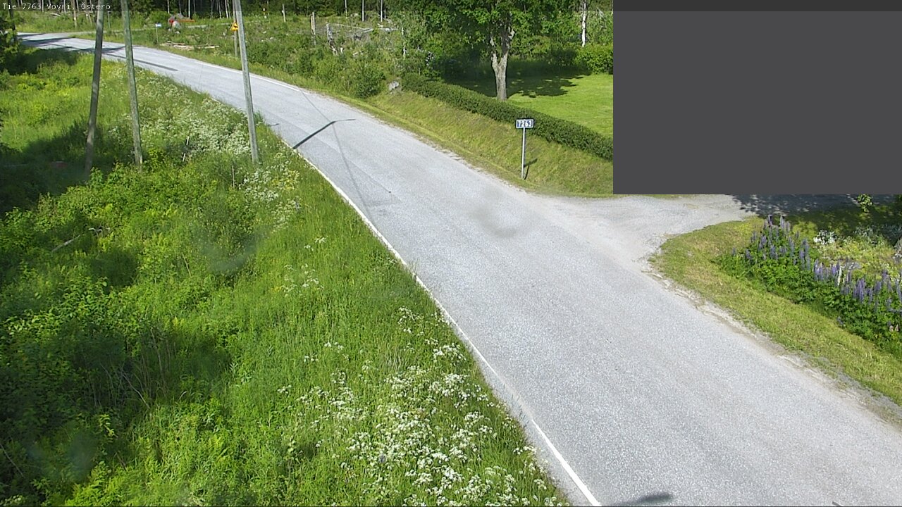Weather Camera Image Väg 7763 Vöyri, Österö, Vöyri, Pohjanmaa