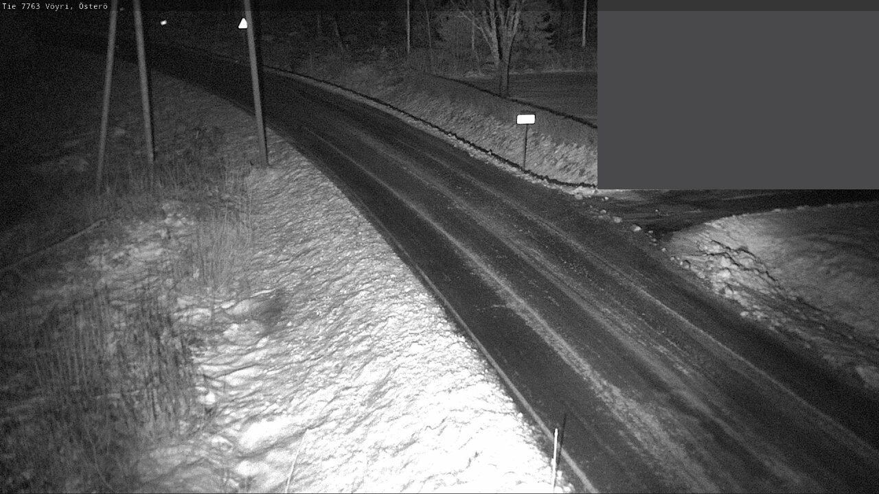 Weather Camera Image Väg 7763 Vöyri, Österö, Vöyri, Pohjanmaa