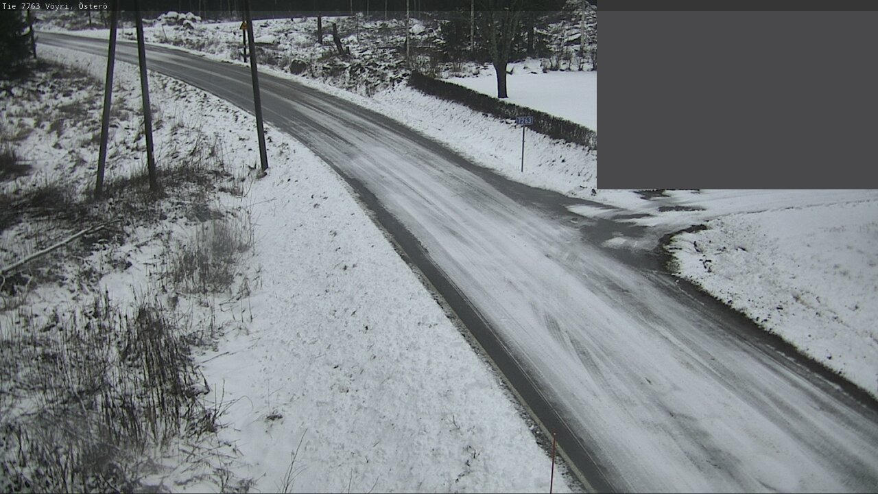 Weather Camera Image Väg 7763 Vöyri, Österö, Vöyri, Pohjanmaa