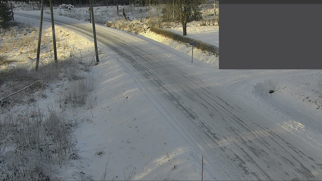 Weather Camera Image Road 7763 Vöyri, Österö, Vöyri, Pohjanmaa