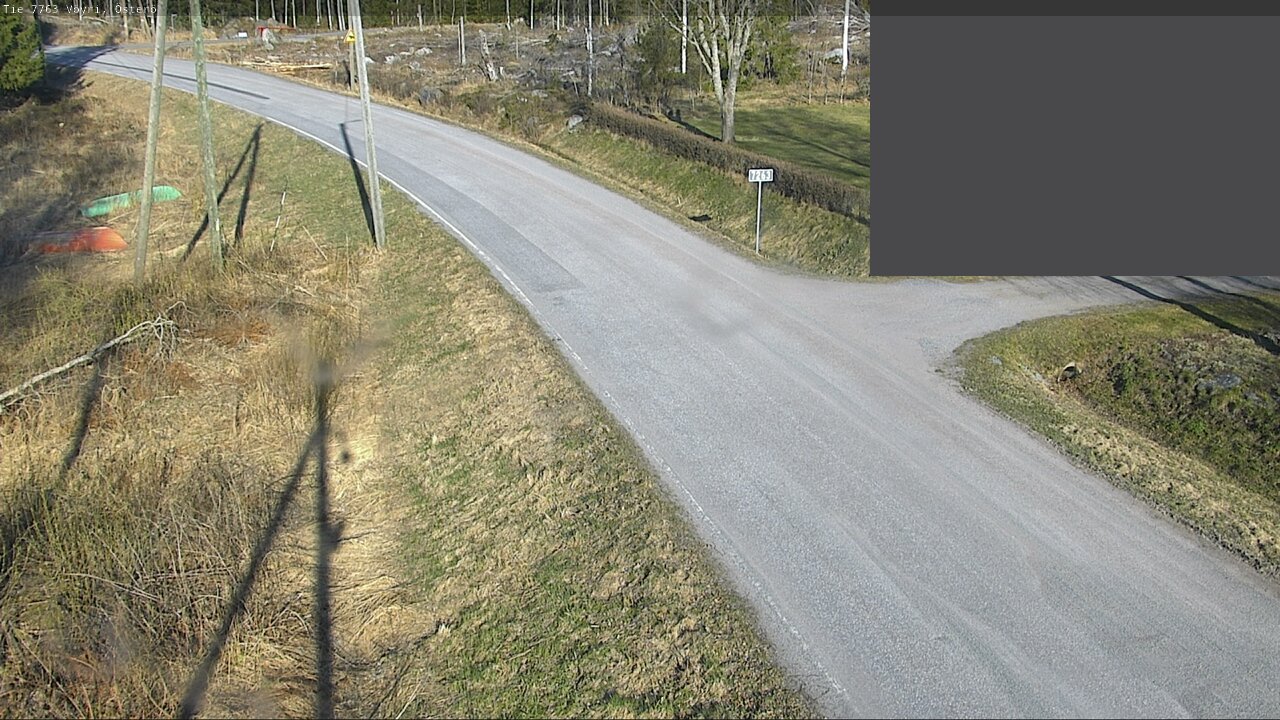 Weather Camera Image Väg 7763 Vöyri, Österö, Vöyri, Pohjanmaa