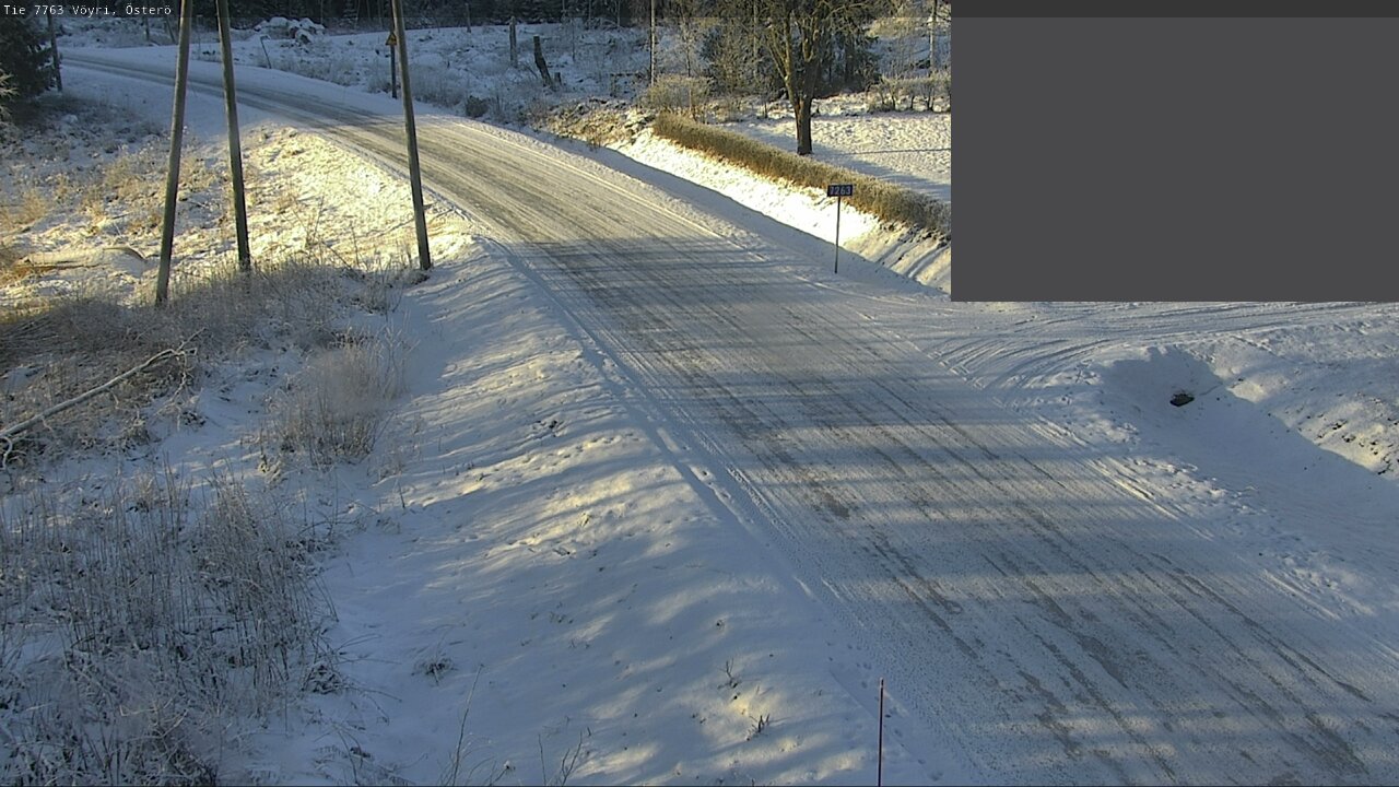 Weather Camera Image Road 7763 Vöyri, Österö, Vöyri, Pohjanmaa