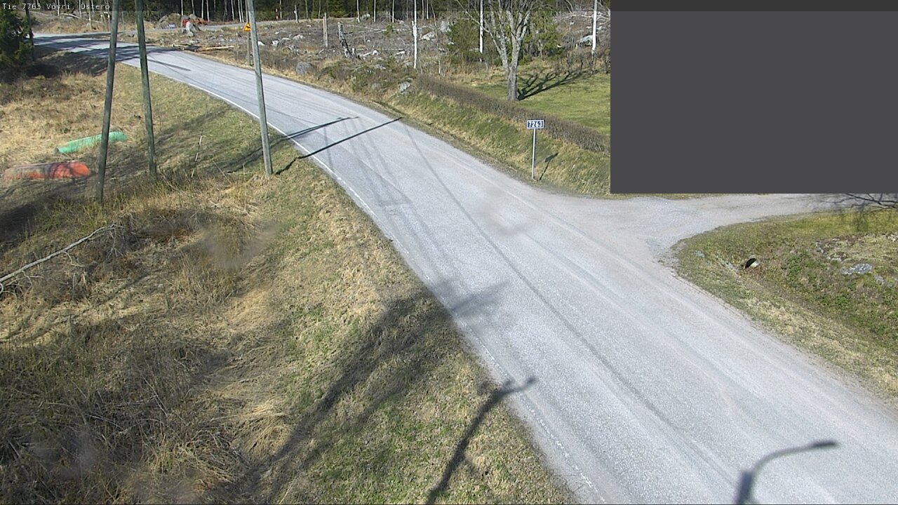 Weather Camera Image Road 7763 Vöyri, Österö, Vöyri, Pohjanmaa