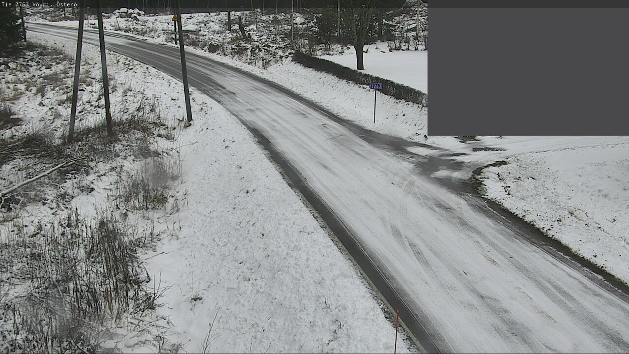 Weather Camera Image Väg 7763 Vöyri, Österö, Vöyri, Pohjanmaa