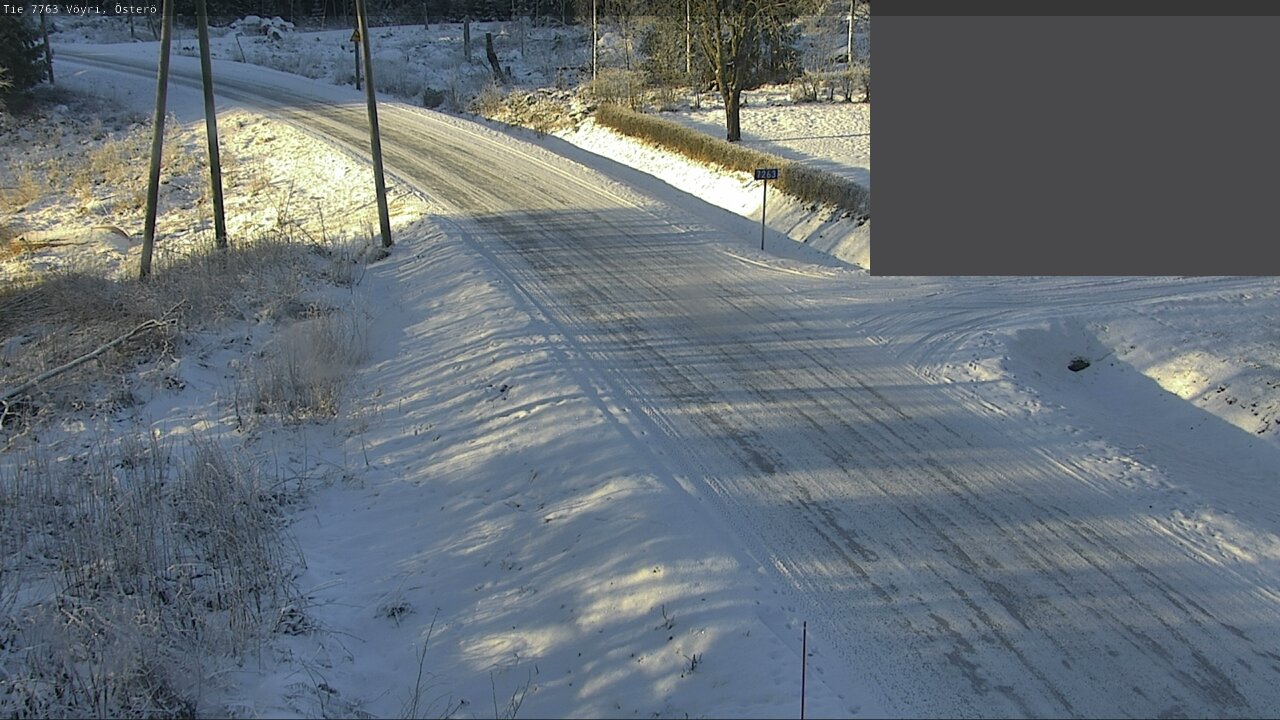 Weather Camera Image Road 7763 Vöyri, Österö, Vöyri, Pohjanmaa