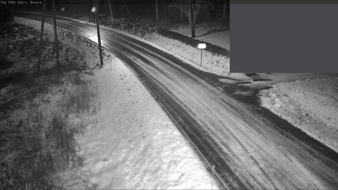 Weather Camera Image Väg 7763 Vöyri, Österö, Vöyri, Pohjanmaa