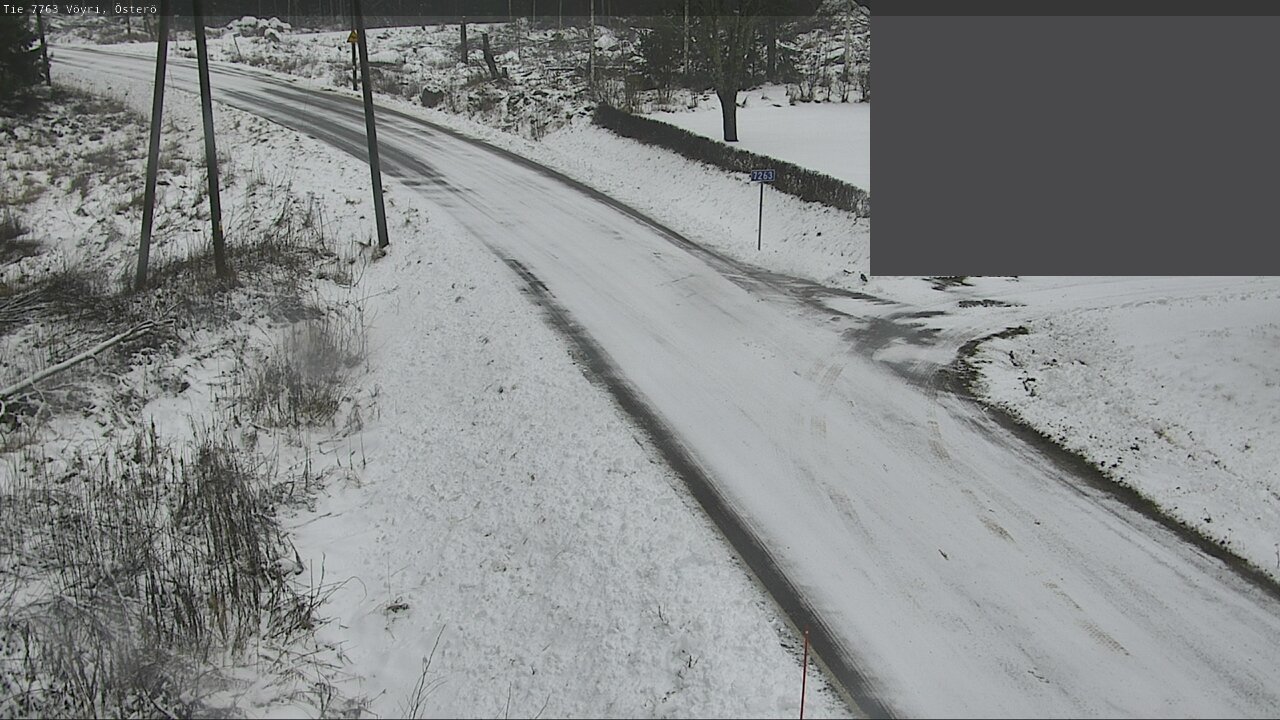 Weather Camera Image Väg 7763 Vöyri, Österö, Vöyri, Pohjanmaa