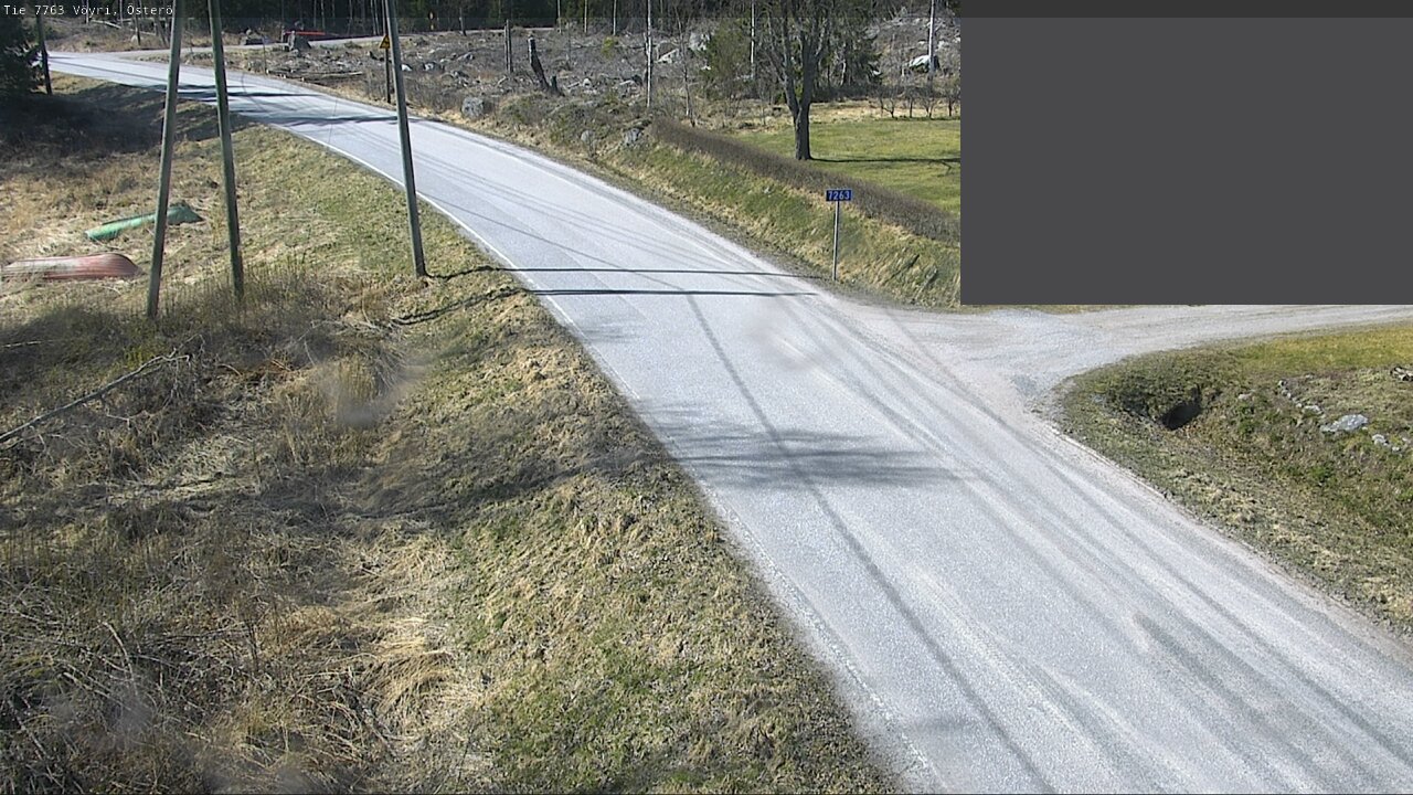 Weather Camera Image Road 7763 Vöyri, Österö, Vöyri, Pohjanmaa