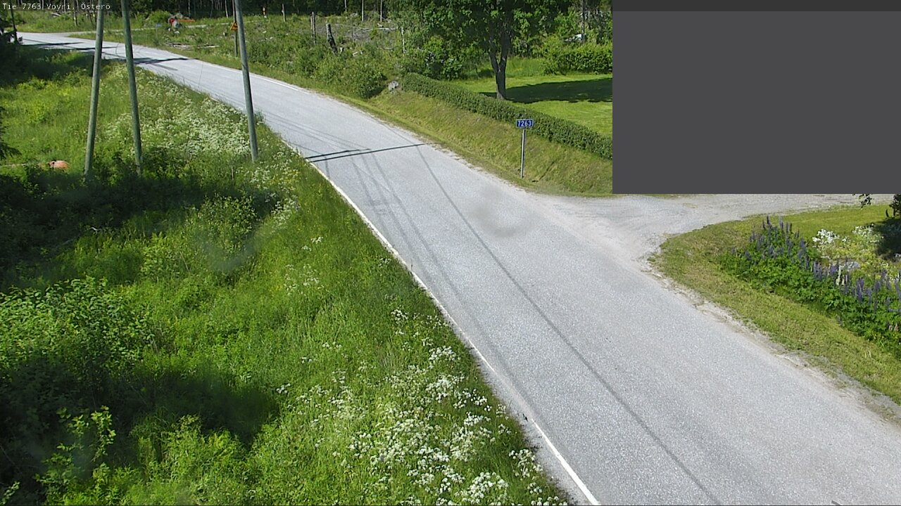 Weather Camera Image Väg 7763 Vöyri, Österö, Vöyri, Pohjanmaa
