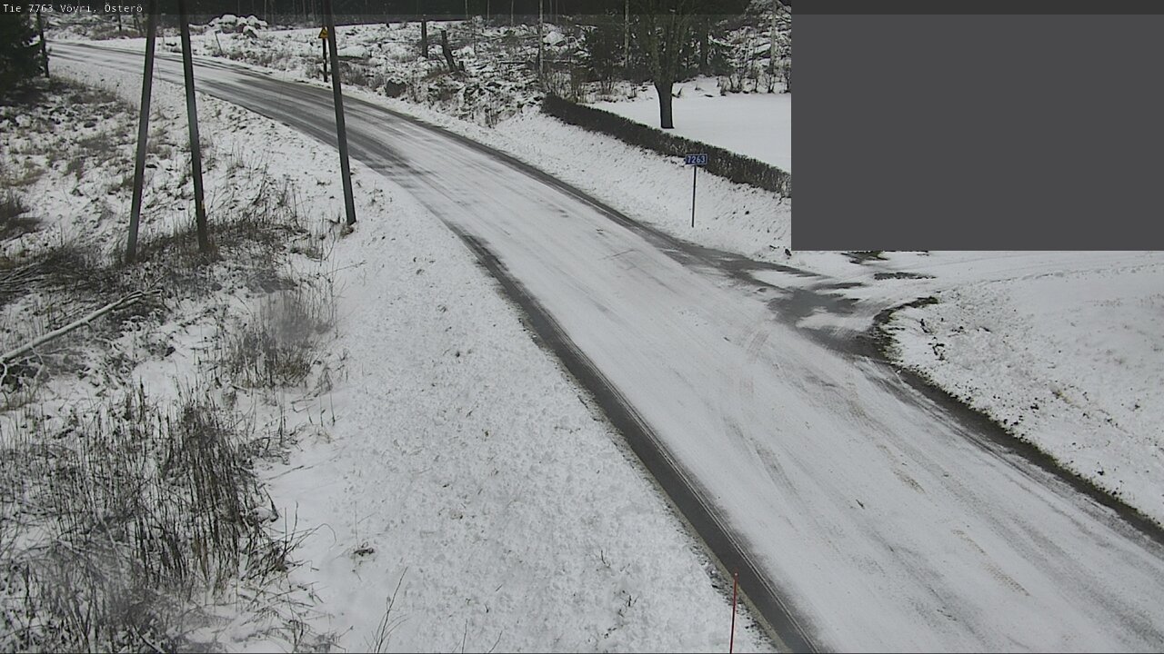 Weather Camera Image Väg 7763 Vöyri, Österö, Vöyri, Pohjanmaa