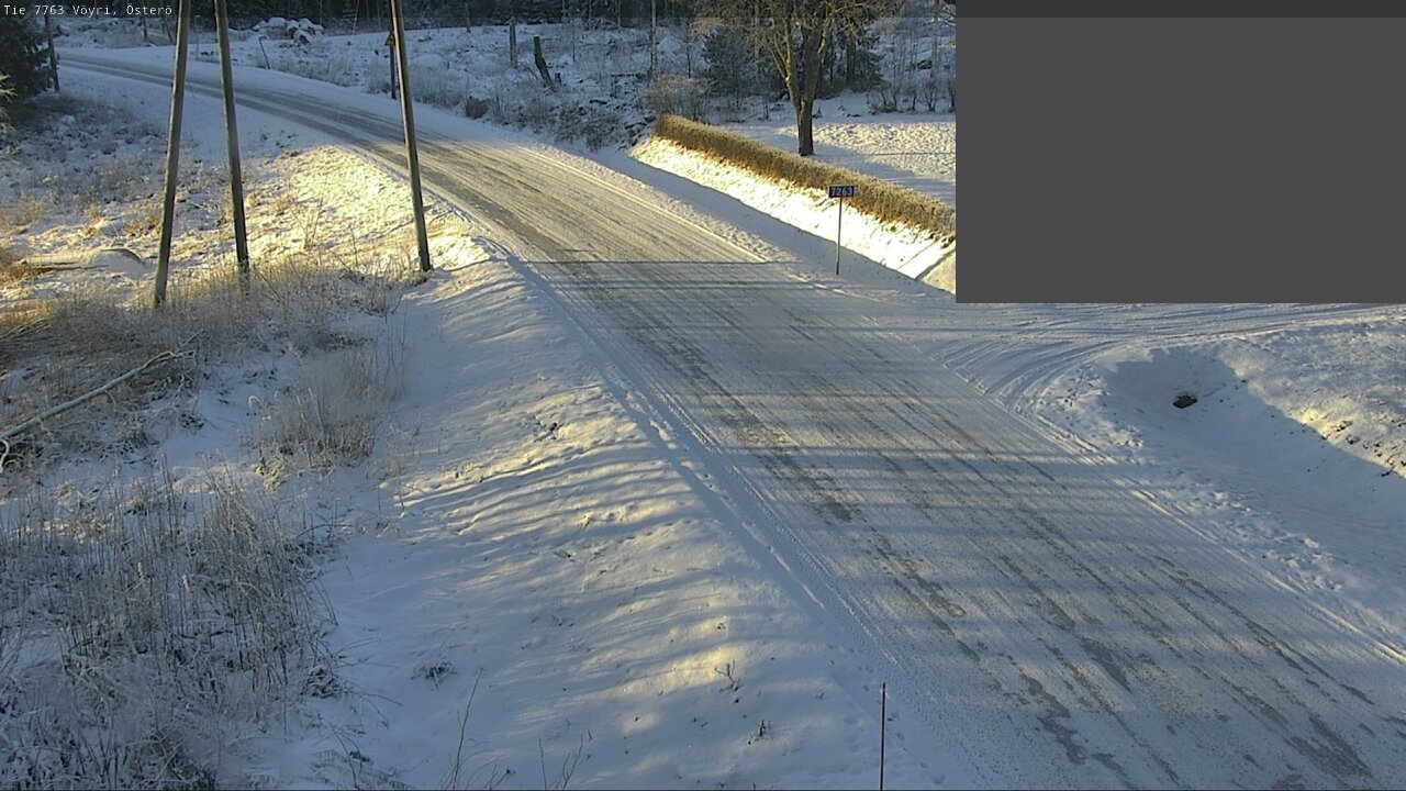 Weather Camera Image Road 7763 Vöyri, Österö, Vöyri, Pohjanmaa
