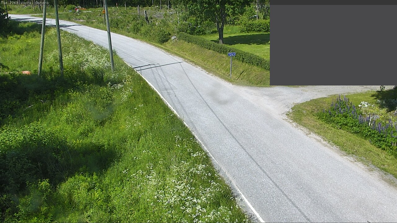 Weather Camera Image Väg 7763 Vöyri, Österö, Vöyri, Pohjanmaa