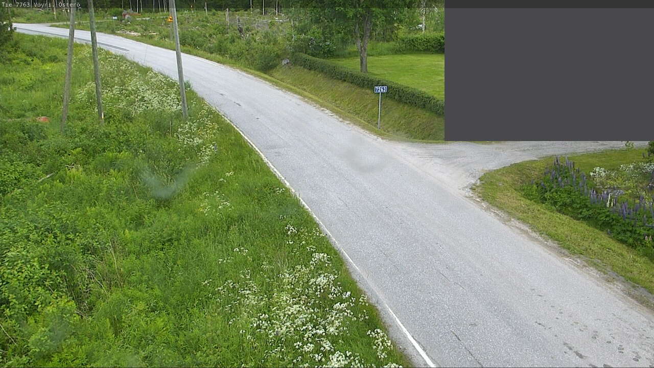 Weather Camera Image Väg 7763 Vöyri, Österö, Vöyri, Pohjanmaa
