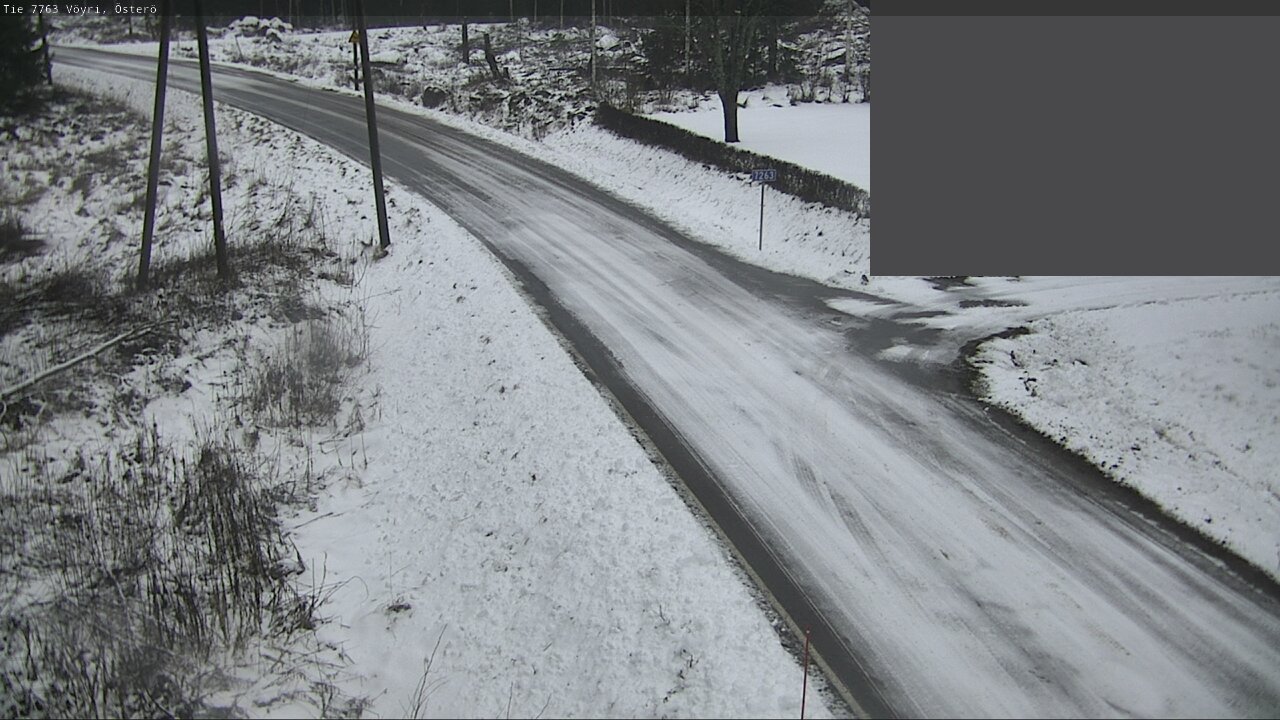 Weather Camera Image Väg 7763 Vöyri, Österö, Vöyri, Pohjanmaa