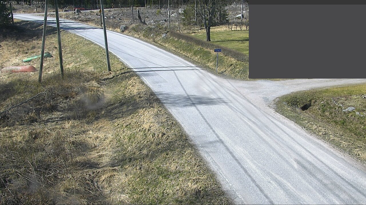 Weather Camera Image Road 7763 Vöyri, Österö, Vöyri, Pohjanmaa