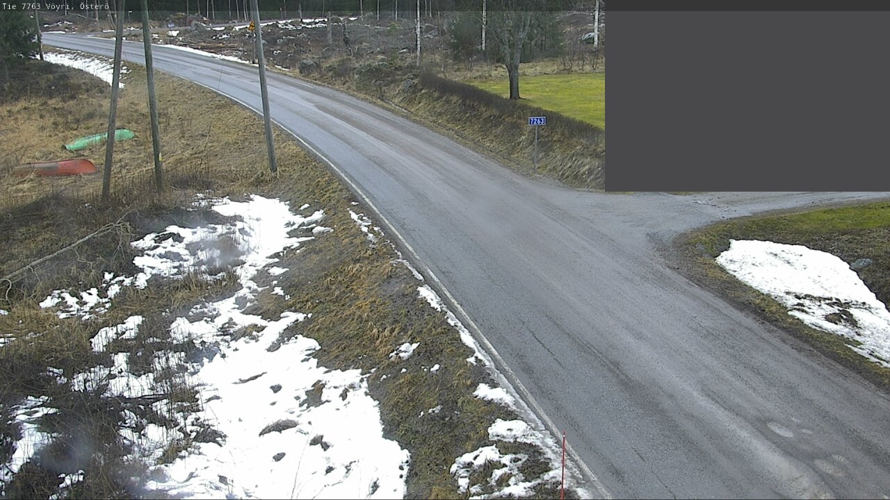 Weather Camera Image Road 7763 Vöyri, Österö, Vöyri, Pohjanmaa