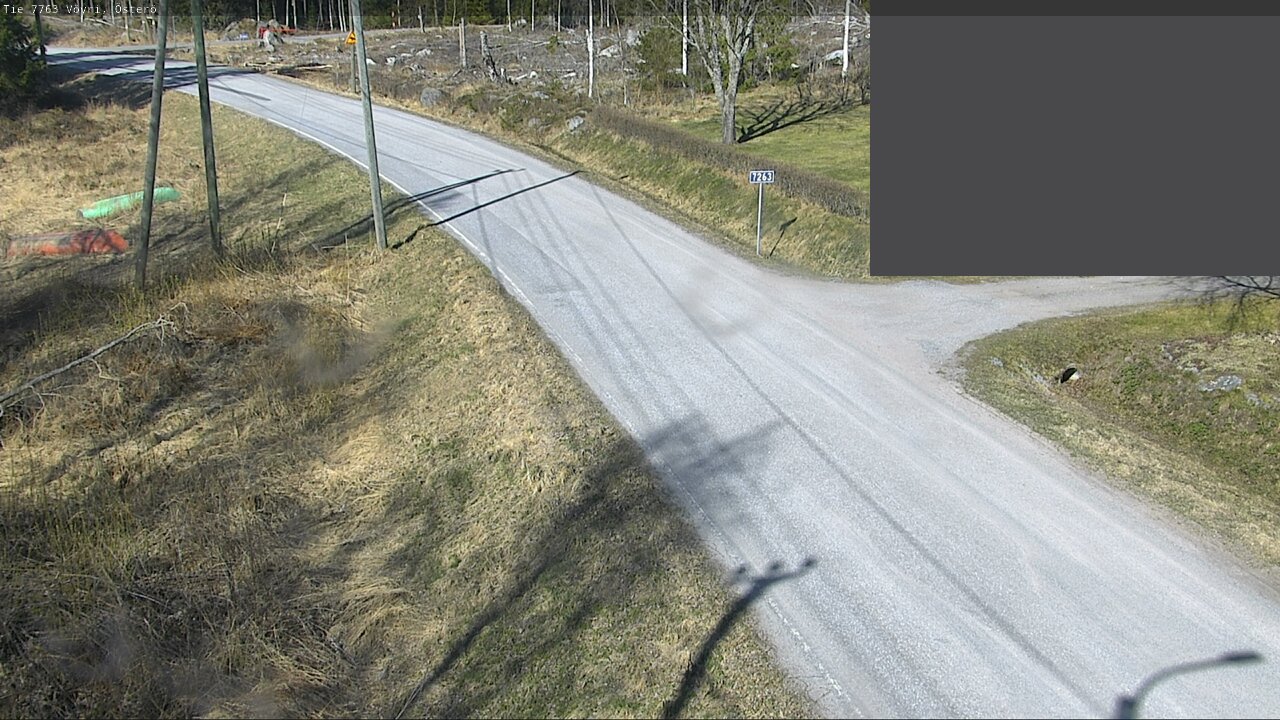 Weather Camera Image Road 7763 Vöyri, Österö, Vöyri, Pohjanmaa