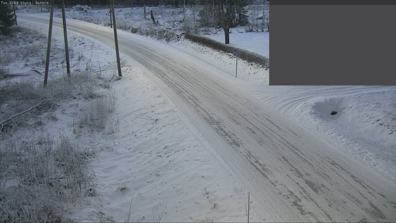 Weather Camera Image Väg 7763 Vöyri, Österö, Vöyri, Pohjanmaa