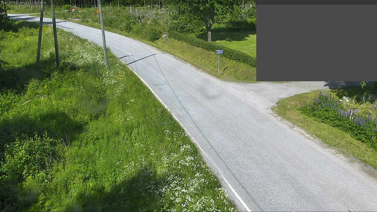 Weather Camera Image Väg 7763 Vöyri, Österö, Vöyri, Pohjanmaa